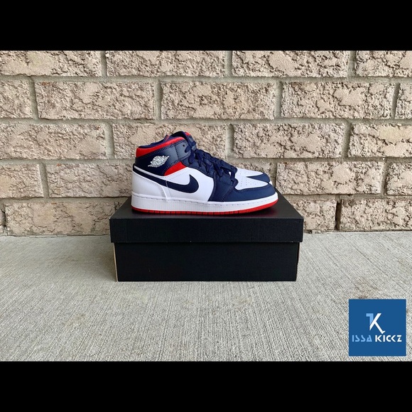 Air Jordan 1 Mid USA - Picture 1 of 1